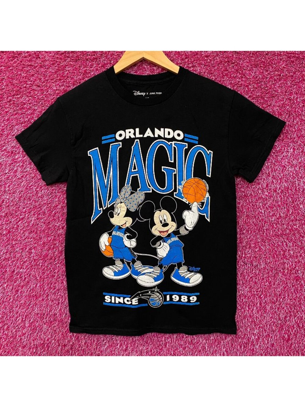 Disney x Junk Food Orlando Magic Mickey Squad Graphic T-Shirt XS